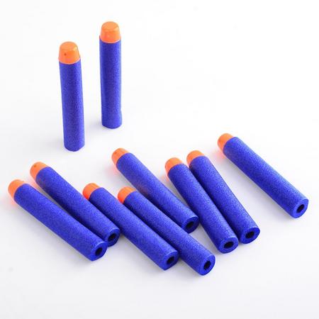 Universele nerf pijltjes | geschikt voor nerf-n-strike speelgoedblasters | 10 stuks | blauw